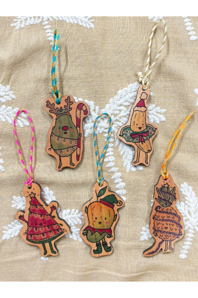 OSAS - Christmas Decor - 5 Pcs